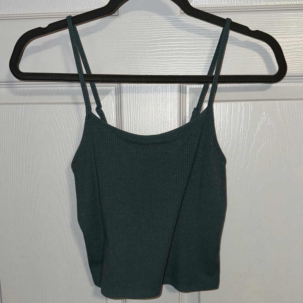 American Eagle Outfitters Dark Teal Camisole